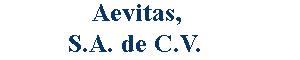 Bolsa de trabajo AEVITAS